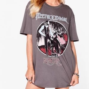 NEW Oversized Fleetwood Mac Rumors Band T-Shirt